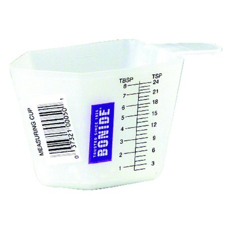 BONIDE PRODUCTS 4  Plastic White Measuring Cup 050